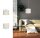 Pendelleuchte Metall Weiß Gold E27 rund Ø20 cm Loft