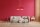 Stoff Pendelleuchte blendarm Rot Weiß E27 70 cm lang