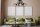 Schwarze Deckenlampe Metall Draht E27 L:60 cm 5-flammig