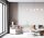 Hängelampe blendarm Glas Metall 100 cm lang E27 Schwarz