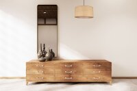 Blendarme Pendelleuchte Rattan Braun E27 Ø40 cm...