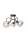 Schwarze Deckenlampe Rauchglas Metall E27 3-flammig