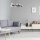 Pendelleuchte Metall Rauchglas blendarm E27 100 cm lang