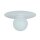 Weiße Deckenlampe Glas Metall E27 rund Ø20 cm blendarm