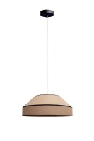 Blendarme Pendelleuchte Jute Natur E27 &Oslash;45 cm wohnlich