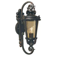 Außenlampe Balkon Haus in Bronze IP44 E27 Rustikal