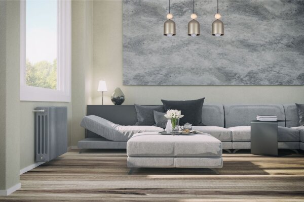 Wohnliche Pendelleuchte Champagner Metall Holz 3-flmg
