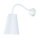 Verstellbare Wandlampe Weiß Ø13cm mit Schalter