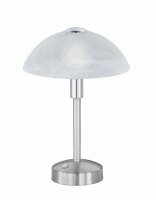 Dimmbare LED Tischleuchte Touch 30 cm 4 W Glas blendarm
