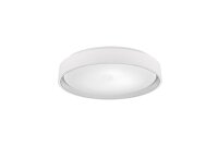 LED Deckenlampe rund &Oslash;40 cm Wei&szlig; 24 W 2500 lm blendarm