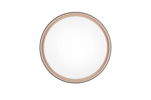 LED Deckenleuchte rund Ø40 cm Schwarz Gold 24 W 2500 lm