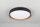 LED Deckenleuchte rund Ø40 cm Schwarz Gold 24 W 2500 lm