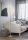 Stehleuchte Stoffschirme 170 cm E27 E14 Messing Creme