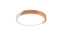 Blendarme LED Deckenlampe Holz rund Ø31,5 cm 20 W...