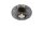 Industrial Deckenlampe Metall Schwarz E27 Ø40 cm rund