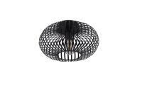 Industrial Deckenleuchte Metall Schwarz E27 Ø30 cm...