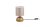 Tischlampe Stoff blendarm Keramik E14 23 cm Natur Beige