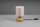 Tischlampe Stoff blendarm Keramik E14 23 cm Natur Beige