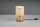Tischlampe Stoff blendarm Keramik E14 23 cm Natur Beige
