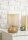 Tischlampe Stoff blendarm Keramik E14 23 cm Natur Beige
