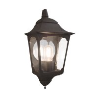 Wandlampe Au&szlig;en Schwarz wetterfest IP44 Rustikal Haus