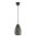 Geometrische Pendelleuchte Metall Anthrazit E27 Ø15 cm