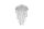 LED Deckenlampe mit Fernbedienung dimmbar Chrom Acryl