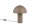 Stylische Tischlampe Taupe Metall E14 32,5 cm Sterne