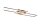 LED Deckenlampe in Nickel Dimmer Fernbedienung 4500 lm