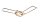 LED Deckenlampe in Nickel Dimmer Fernbedienung 4500 lm
