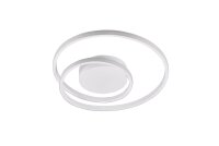 LED Deckenlampe Metall Wei&szlig; 2500 lm B:39 cm Spirale