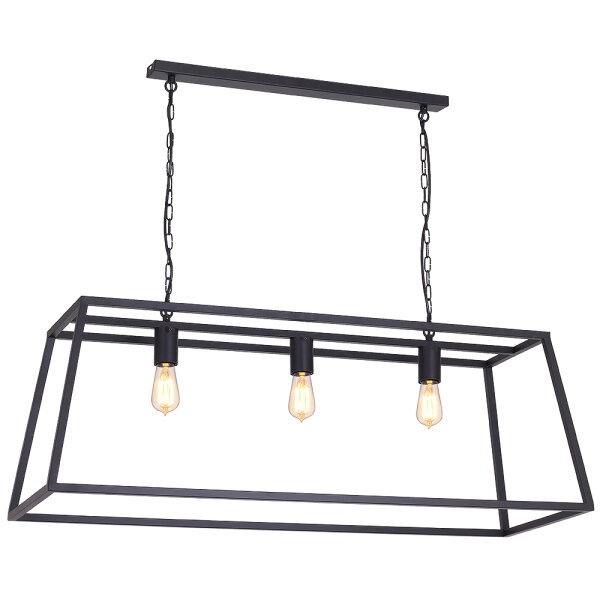 Hängeleuchte FRAME Schwarz
