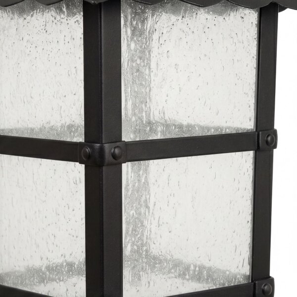 Außenleuchte MONTREAL Schwarz Aluminium 116 cm