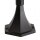 Außenleuchte MONTREAL Schwarz Aluminium 116 cm
