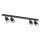 Deckenspot Metall Schwarz L: 70 cm schwenkbar GU10 4-flammig
