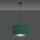 Pendelleuchte Grün Gold Schwarz Ø 35 cm rund E27 Stoff Metall