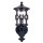 Schwarze Wandlampe Aluminium IP23 Rustikal dekorativ