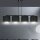 Hängelampe Schwarz Gold L: 97 cm Stoff Metall E27 4-flammig