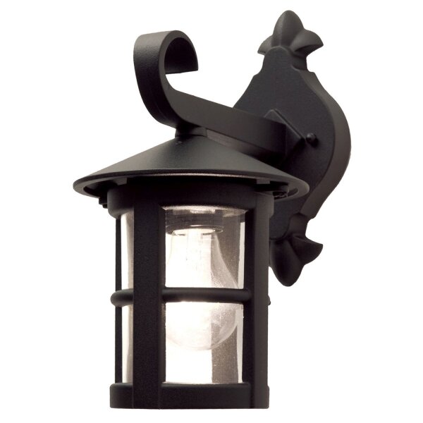 Wandlampe Außen Schwarz Rustikal IP43 Haus Hof