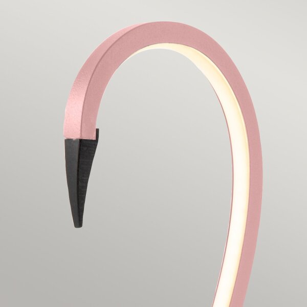 LED Tischleuchte Flamingo 3000 K Metall 50 cm hoch Pink