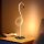 LED Tischleuchte Flamingo 3000 K Metall 50 cm hoch Pink