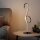 LED Tischlampe 50 cm Flamingo 3000 K Schwarz Deko