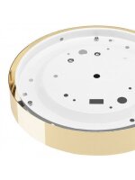 Blendarme Deckenlampe Glas 2-flmg in Gold E27 Ø36 cm