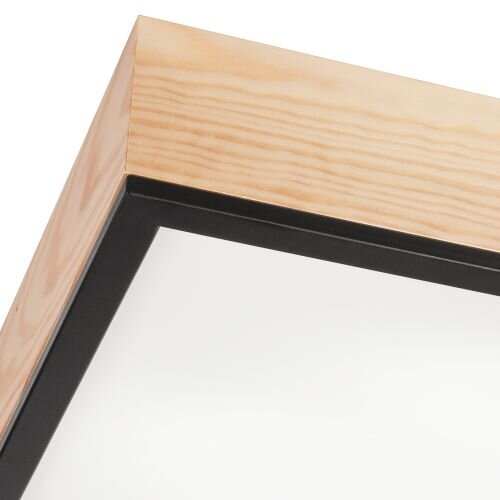 Gemütliche Deckenleuchte Pinie Glas B:48 cm E27 4-flmg