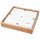 Holz Deckenleuchte Glasschirm E27 B:48 cm blendarm