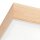 Holz Deckenlampe blendarm Glasschirm E27 B:31 cm eckig