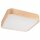 Natürliche Deckenlampe Pinie Glas B:45 cm E27 4-flmg