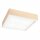 Deckenlampe Glas blendarm Holz Pinie E27 B:38,5 cm