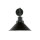 Wandleuchte Schwarz Metall T:41cm E27 Industrial