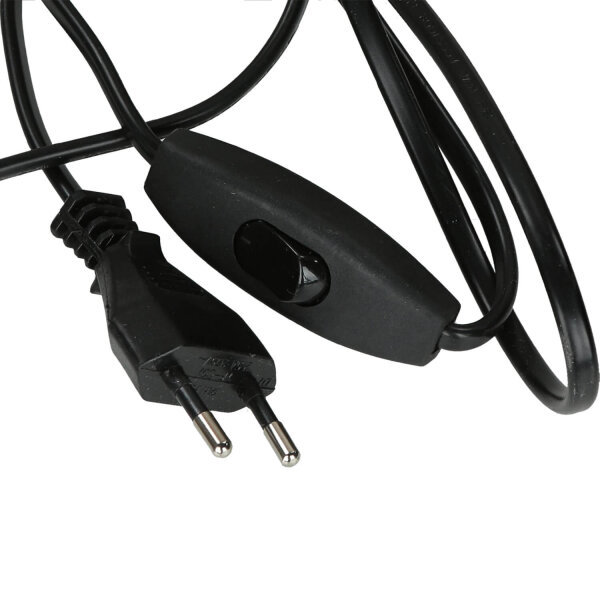 Moderne Tischlampe Stoff Grau Metall 33 cm elegant E14